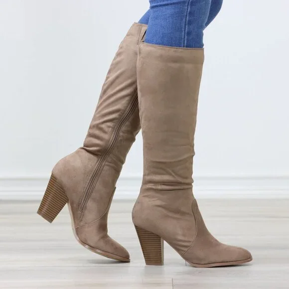 Target Chelsea Boots Universal Thread Lanae Boots Tan Block Heeled